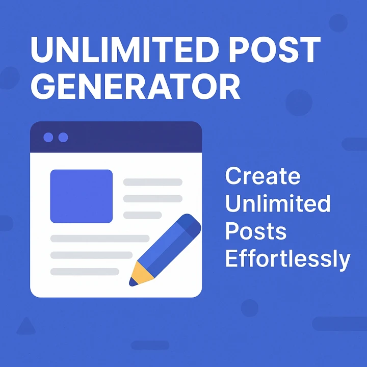 Unlimited Post Generator image